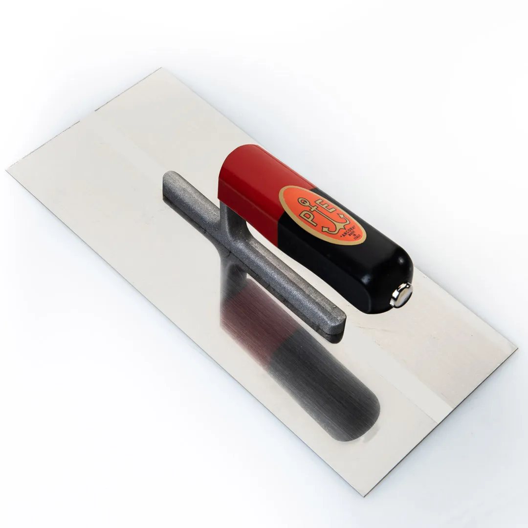 Frattazza inox manico legno