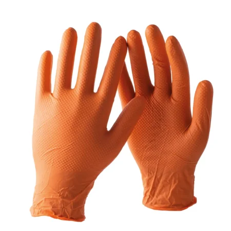 Guanto nitrile monouso senza polvere