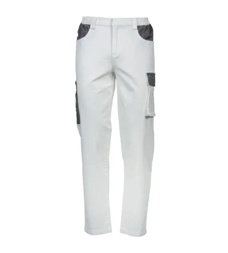 PANTALONE DA LAVORO BIANCO ARIA
