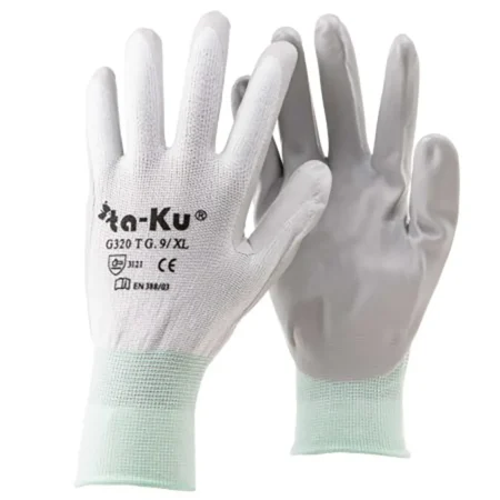 Guanto grigio nitrile