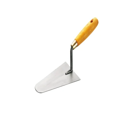 Cazzuola punta tonda manico legno